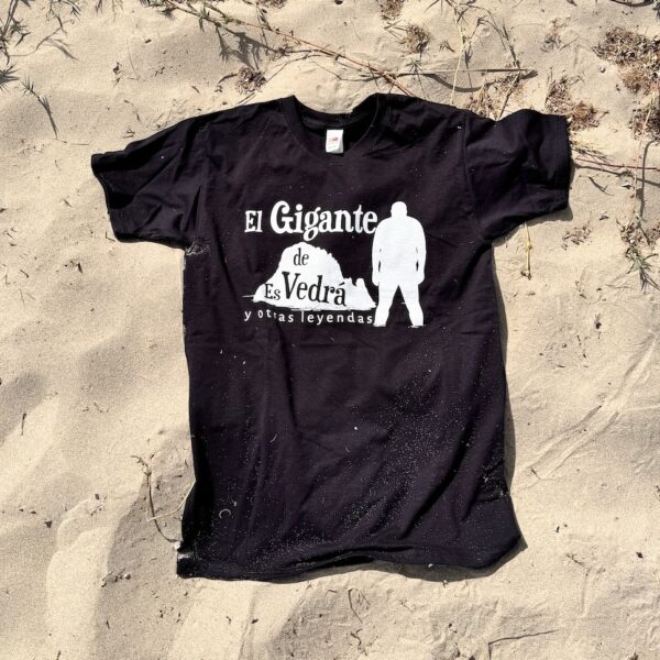 Camiseta negra en castellano