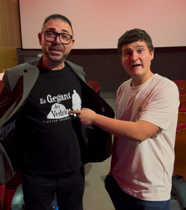 Camiseta negra en catalán - Imagen 2